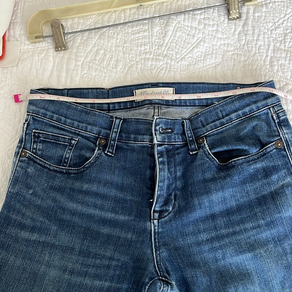 Madewell Cropped Jeans with Zippers - Picture 9 of 10